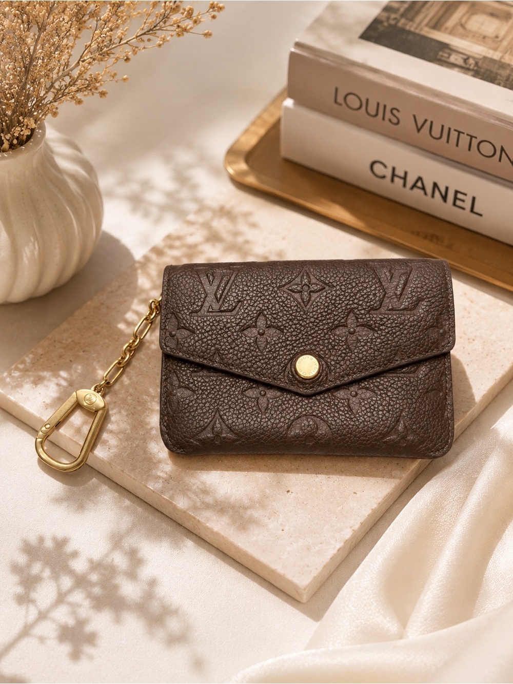 Louis-vuitton Women's Brown Wallet-purses